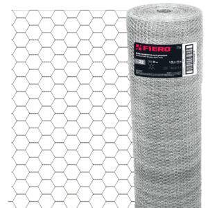 Rollo de malla hexagonal 45mx1.75m calibre 22 abertura 25mm