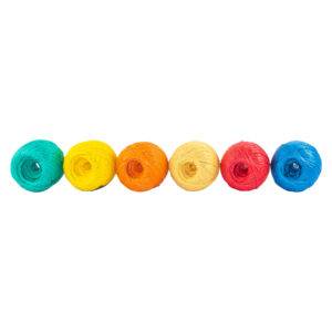 Rollo de rafia de 230 m colores surtidos calibre 2.2 g/m