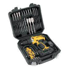 Taladro inalámbrico 1/2' 20V y kit con 32 accesorios, Pretul