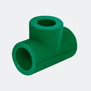 Tee reducida de PPR 3/4' x 3/4' x 1/2', Foset
