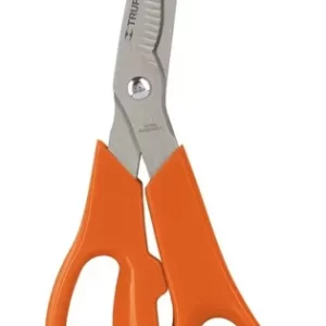 Tijera 8' multiusos de acero inoxidable, cuchillas dentadas