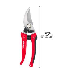 Tijera para poda 8' cuchilla de paso de acero inox, Pretul