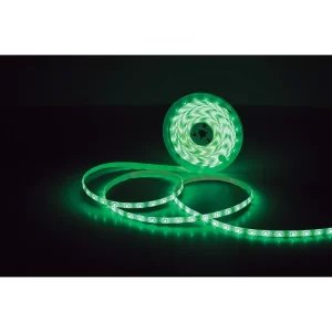 Tira de LED de 5 m 18 W para interior y exterior verde