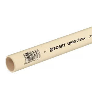Tubo de 1' de CPVC hidráulico RD 13.5 de 3 m, Foset