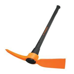 Talacho-pico 5 lb con mango de fibra de vidrio de 36'
